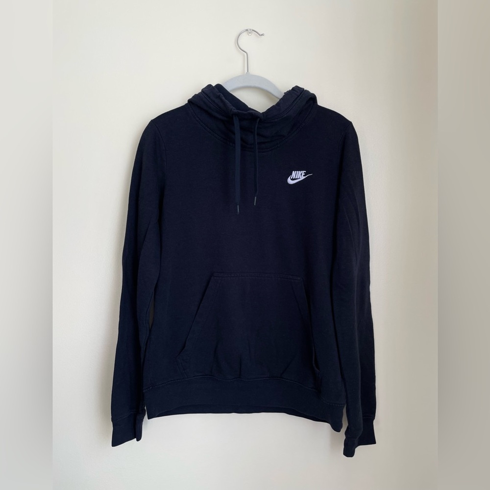 Nike • navy blue cowl neck sweatshirt